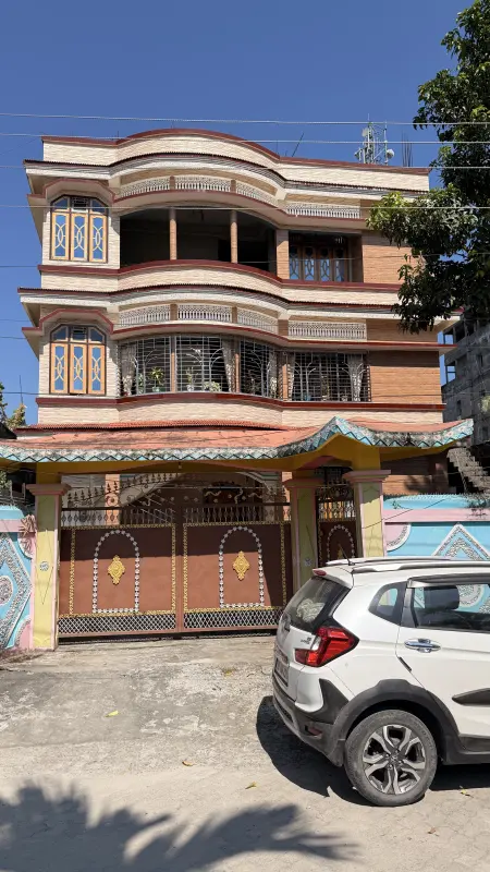 Front of the building